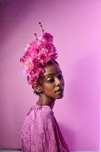 Couture | Fascinator pink (Unikat Nr. 434) -  image-2
