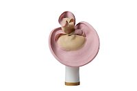 Faszinator Hut für Hochzeitsgast in rosé und beige -  image-10